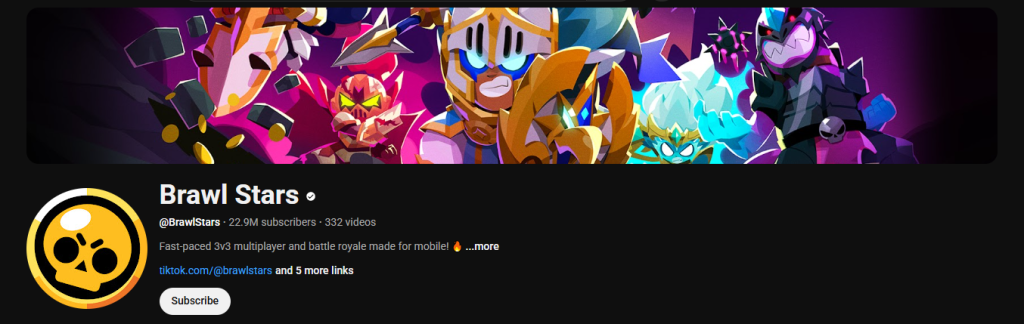 Brawl Stars - YouTube-kanava