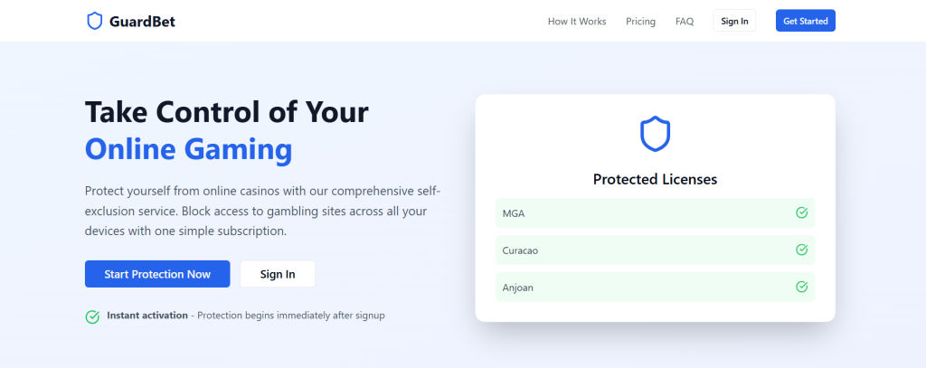 (Integrated Compliance & Player Protection) GuardBet