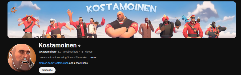 Kostamoinen - YouTube-kanava
