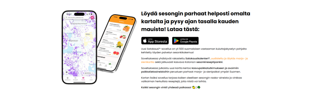 Satokausi®-sovellus