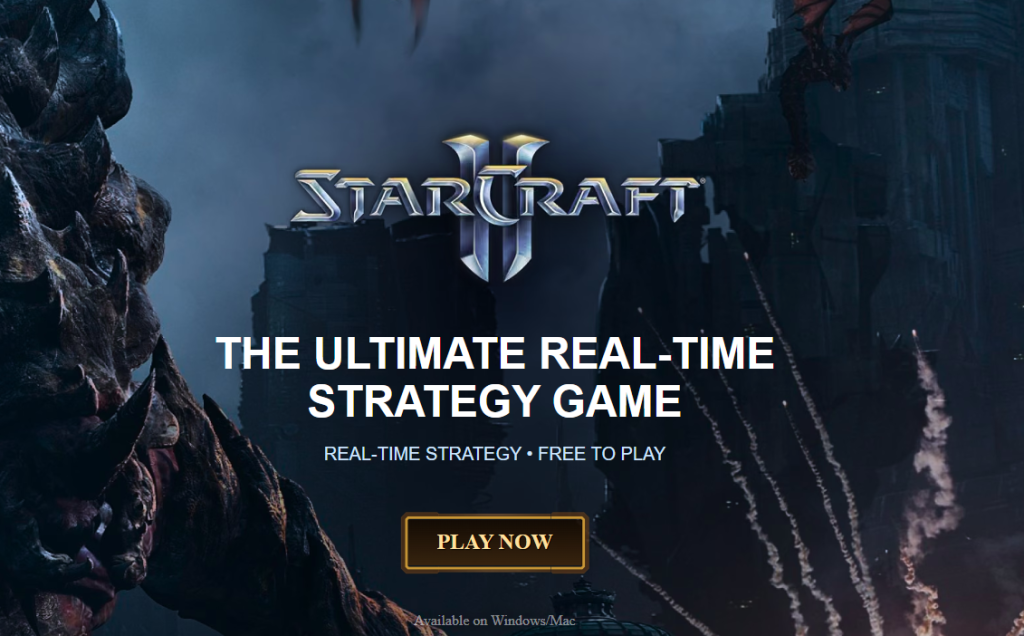 reaaliaikaiset strategiapelit - StarCraft II
