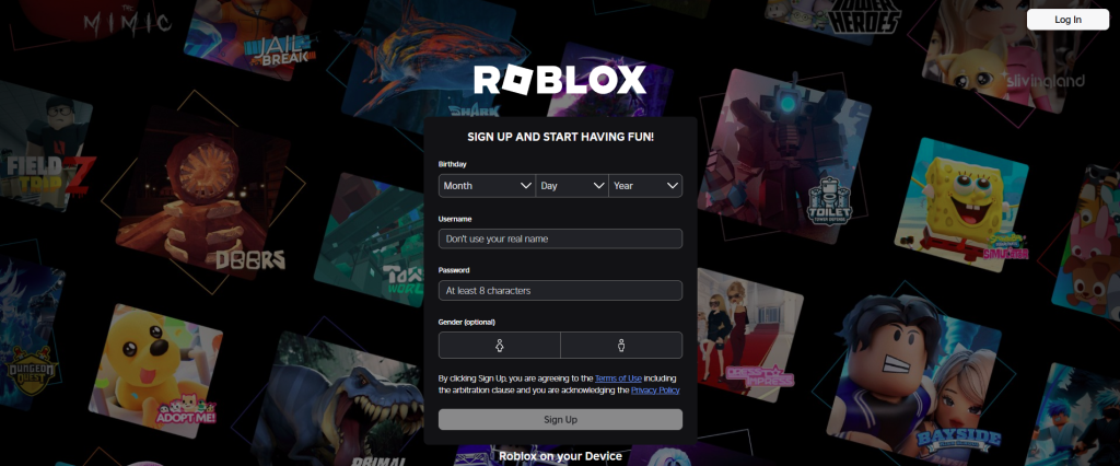 Pelaa maksamatta - Roblox