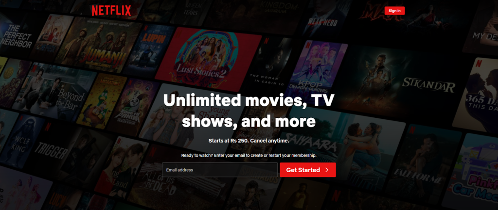 suoratoistopalvelut - Netflix Suomi