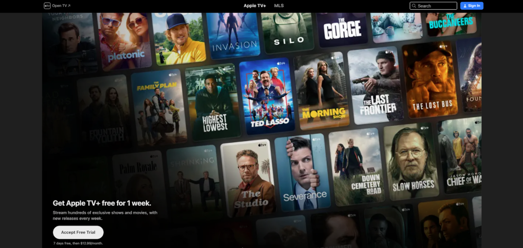 suoratoistopalvelut - Apple TV+
