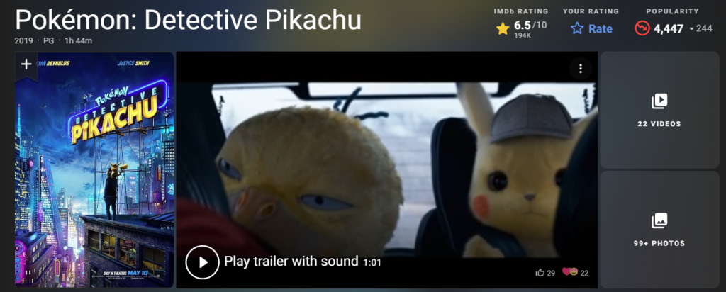 Etsivä Pikachu: Uraauurtava seikkailu