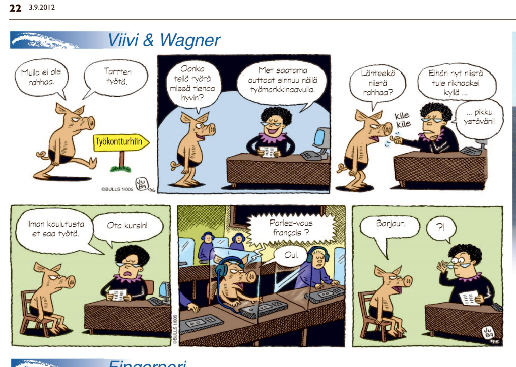 Viivi ja Wagner -sarjakuvan ja -animaation välillä
