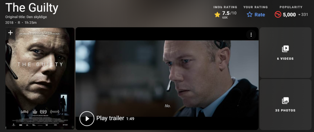Syyllinen (2018)