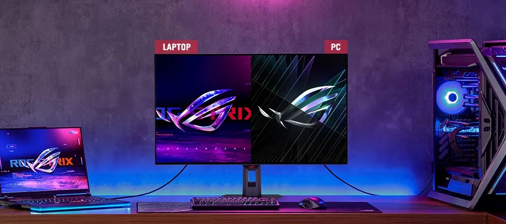 korkean virkistystaajuuden pelinäyttöä - ASUS ROG Strix XG32UCWMG