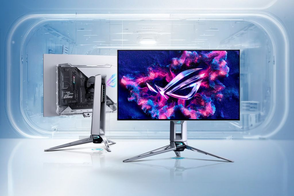 korkean virkistystaajuuden pelinäyttöä - ASUS ROG Swift OLED PG27AQWP-W