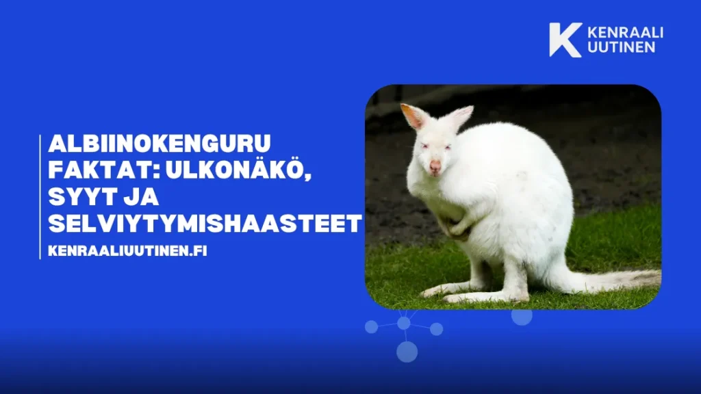Albiinokenguru Faktat: Ulkonäkö, Syyt ja Selviytymishaasteet Albiinokenguru Faktat