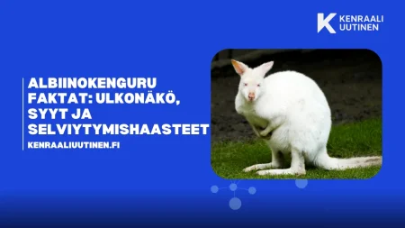 Albiinokenguru Faktat: Ulkonäkö, Syyt ja Selviytymishaasteet Albiinokenguru Faktat
