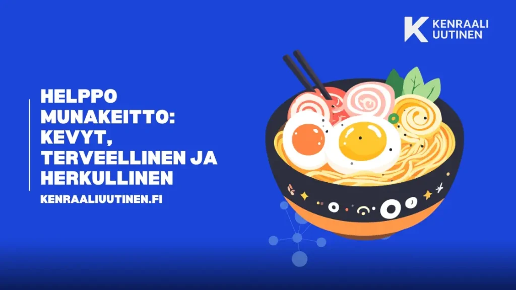 Helppo-munakeitto