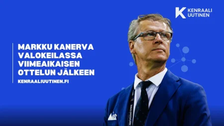 Markku Kanerva valokeilassa viimeaikaisen ottelusuorituksen jälkeen Markku Kanerva valokeilassa