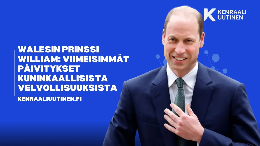 William, Walesin prinssi: Uusimmat päivitykset William, Walesin prinssi julkisessa kuninkaallisessa tilaisuudessa