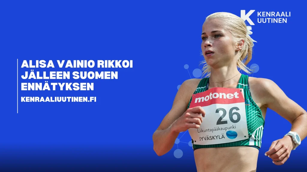 Alisa Vainio rikkoi Suomen maratonennätyksen Sevillassa Alisa Vainio rikkoi Suomen