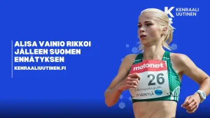 Alisa Vainio rikkoi Suomen maratonennätyksen Sevillassa Alisa Vainio rikkoi Suomen